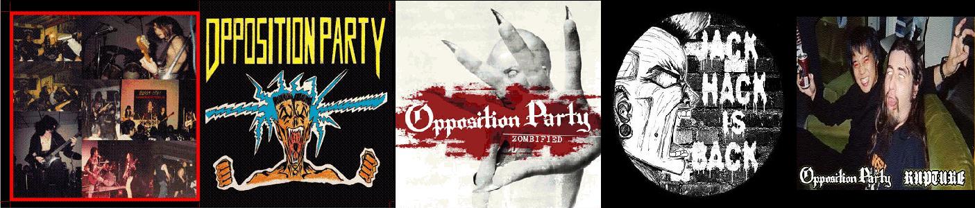 Opposition Party Singapore punk metal releases albums records